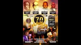 NPPCI 70th National Pentecost 2024 – Evening Service - Mon, May 13, 2024 - Eld Tyre Evans