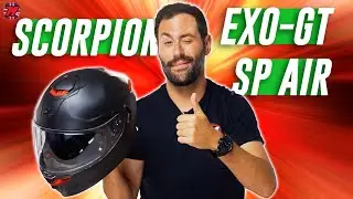 Review: Scorpion Exo-GT SP Air 🫨 A TOP touring motorcycle HELMET 🏔️