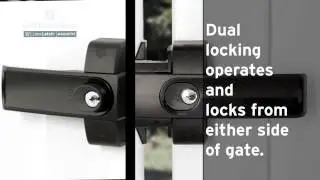 LokkLatch Magnetic - It's a lock. It's a latch. It's all you need.