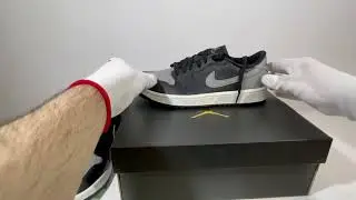 Jordan 1 Retro Low Golf Shadow [DD9315-001] unboxing