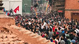 Seto Macchindranath Jatra at Kathmandu Durbar Square