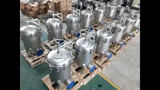 YUBO stainless steel filter housing show time!