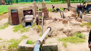 Farmer Run 4 Different Machine and Tubewell on one Engine | Nalka be peetar per
