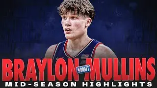 UConn Huskies freshman Braylon Mullins Mid-Season Highlights | 2026 NBA Draft