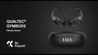 Casti wireless sport, GymBuds Qualtec by Koppel&reg;, Bluetooth, alergare, audio, fara fir, in-ear