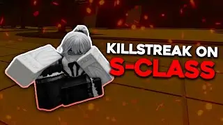 Getting a Killstreak on a S-Class Player in The Strongest Battlegrounds.. 🔥👀
