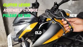 How to Replace Clutch Lever Assembly or Yoke in Motorcycle and Pulsar NS 200