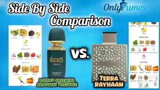 Terra Rayhaan vs Ramad Oriental Arabiyat Prestige #fragrancereview #rayhaan #fragrance #cologne 