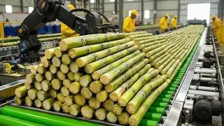 Inside the Cane Sugar Factory &ndash; Full Process How Million-Dollar Sugar Are Made (Full Process)