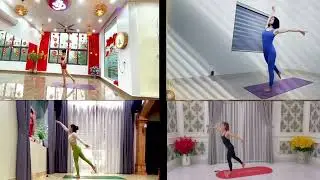 Happy flow ca khúc : Đừng Hỏi Em Có Ổn Không _ biên đạo : Cô Thúy Trần |Thu Toán Yoga |