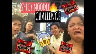 TEST MARKET + SPICY NOODLE CHALLENGE!!!