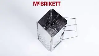 McBrikett Klappkamin - faltbarer Anz&uuml;ndkamin