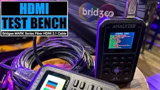 HDMI TEST BENCH: A Full Review of Bridgee's Flagship 8K MARK Series Fiber Optic HDMI 2.1a Cable