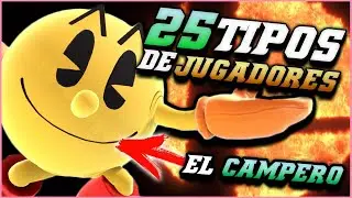 25 TIPOS de JUGADORES en SUPER SMASH BROS