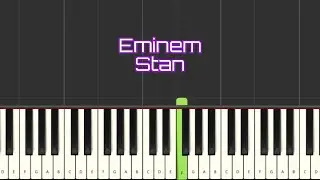 Learn Piano Keys | Eminem - Stan #piano #tutorial #rap #music