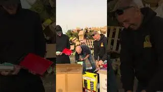 Bonfire Fireworks Part 1 in Texas #nye #fireworks #bonfire