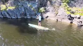 SUP at GoHome Lake - Ontario