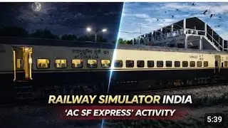 RAILWAY SIMULATOR INDIA NEW BETA UPDATE | NEW AC SE EXPRESS ACTIVITY |NEW UPDATE RELEASE DATE