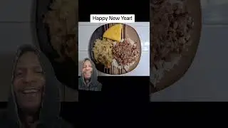 #hoppingjohn with cabbage and southern cornbread! #newyearsday2026 #gullah #geeche #blackhistory