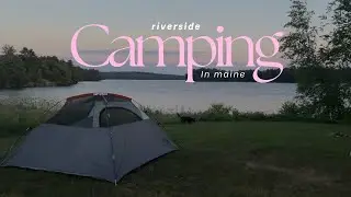 Camping Along The Riverside With Our Dogs. Cait & Kel 🌈