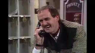 Fawlty Towers Movie Scene  missing Door Scene  Very Funny