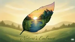 Easy leaf drawing in beautiful landscape sketching 