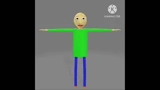 New baldi model splintza Visor 3d and paint 3d #shorts