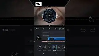 Eye Zoom effect - Vn Video Editor Tutorial #shorts