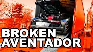 When Cars Break - Lamborghini Aventador
