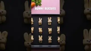 Hop into the weekend with these cute bunny biscuits #shorts