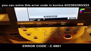 konica error code C6901