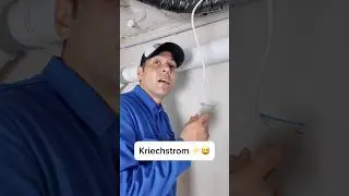 Kriechstrom ⚡️😅 #baustelle #comedy #funny #elektriker #elektrik #azubi #short #shortvideo #shorts