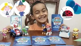 Paw Patrol Memory Card Game Ben Holly Homemade Blind Bags with Fun Hunter Kids #89