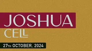 27th Oct, 2024 // Joshua Cell // LIVE