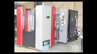 OKK HMC400 CNC Horizontal Machining Center, Fanuc 31iB, 15.75