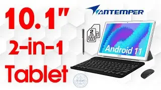 Планшет ANTEMPER 🌟 Планшет 2 в 1 с двумя SIM-картами 🌟 РАСПАКОВКА | ОБЗОР