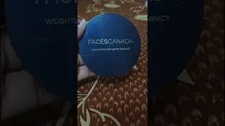 Faces Canada Compact powder 02 Natural review #short #review #facescanada