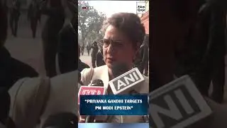 &ldquo;Priyanka Gandhi Questions PM Modi Over Epstein Files, Demands Transparency&rdquo;