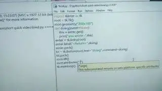 how to place tkinter gui fix and above