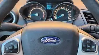 Ford Fiesta 2016 2017 2018 2019 Reset the Oil Light / Maintenance Light / Oil Life