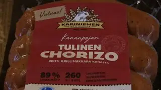 Ruokatesti: Kariniemen Kananpojan Tulinen Chorizo Grillimakkara