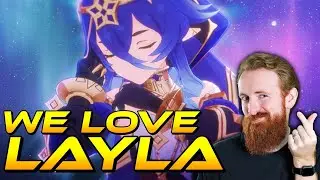 Layla Demo REACTION | New Genshin Character!