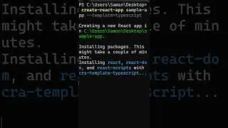 Create a Typescript Project with Ease! #typescript #react #reactjs #coding  #nodejs #javascript