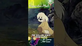 Did Andy Serkis base his Gollum voice on Gurgi from The Black Cauldron?