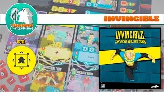 Reseña juego de mesa - Invincible: The Hero-Building Game