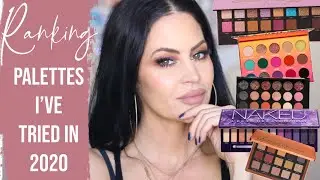 RANKING EYESHADOW PALETTES I'VE TRIED IN 2020