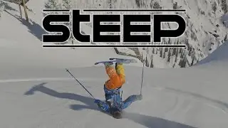 Faceplants and Cool Tricks! (Steep Funny Moments)