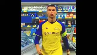 RONALDO WERKT BIJ DE LIDL 😂 #izzle