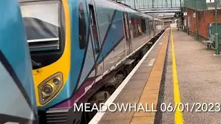 Trains at Meadowhall 06/01/2023