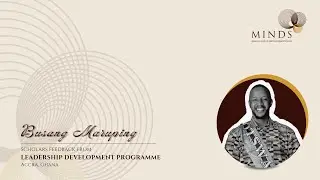Busang Maruping | Leadership Development Programme Feedback